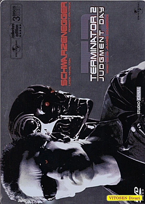 Terminator 2- Tuomion päivä, Collectors Steel Box 3 Disc Edition