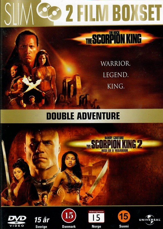 Scorpion King / Scorpion King 2, ruotsalainen kansi