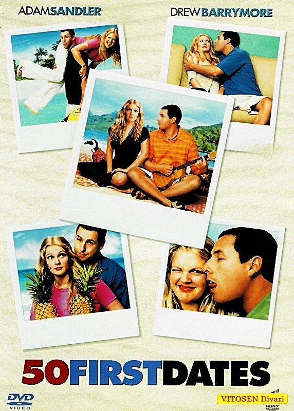 50 First Dates - Aina eka kerta, englantilainen kansi