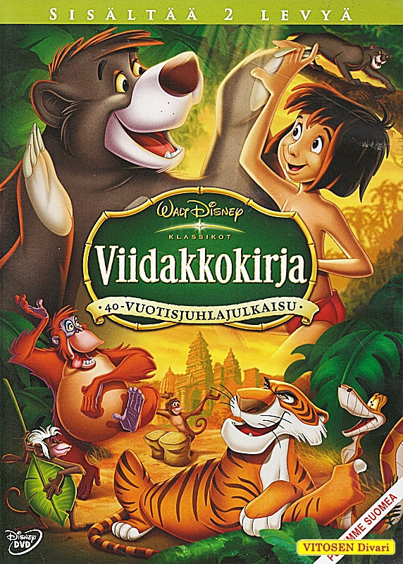Viidakkokirja ( Disney Klassikko 19. )
