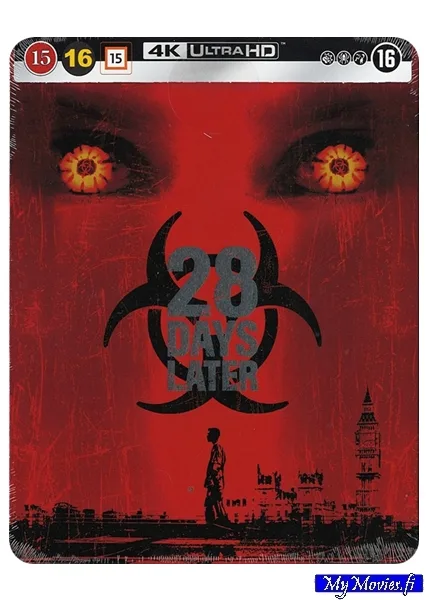 28 Days Later / 28 Päivää Myöhemmin (4K UHD) Limited Edition Steelbook