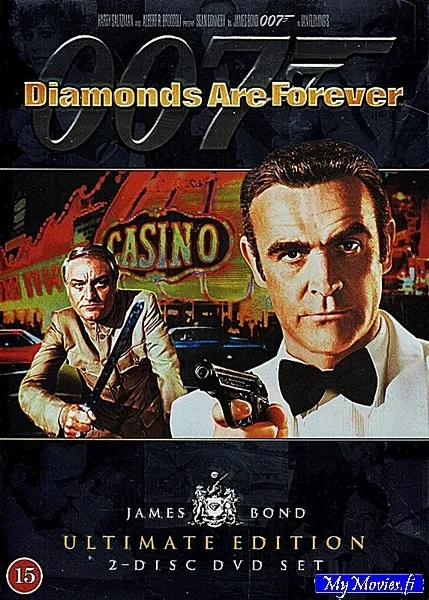 JAMES BOND 007 - Diamonds Are Forever / Timantit ovat ikuisia