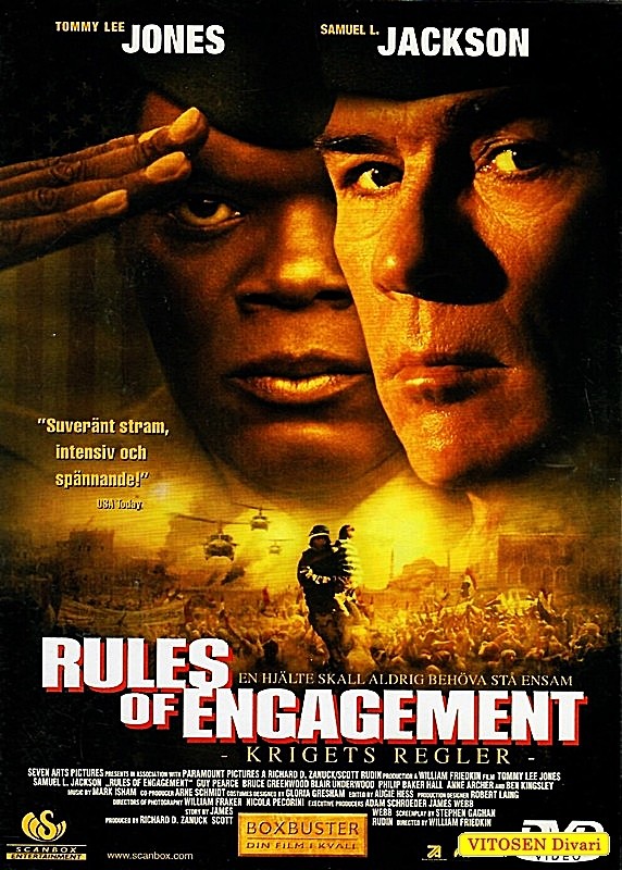 Rules of Engagement - Kunniavelka ruotsalainen kansi